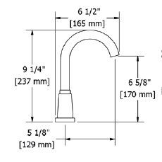 Robinet 8'' PALLACE