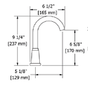 Robinet 8'' PALLACE