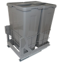 Sliding trash bin WRB - 17'' - POU-WRB450