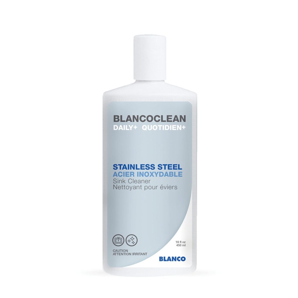 Nettoyant pour éviers en acier inoxydable