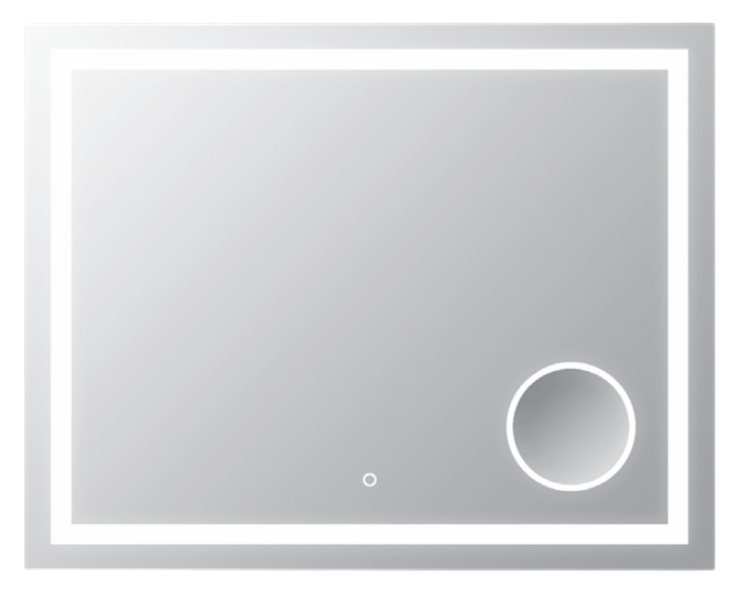 Effect mirror with magnifying mirror - 30" x 38" - MR1786