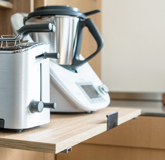 Tablette coulissante