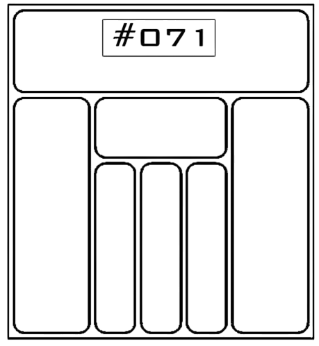 Diviseur sur mesure - #071