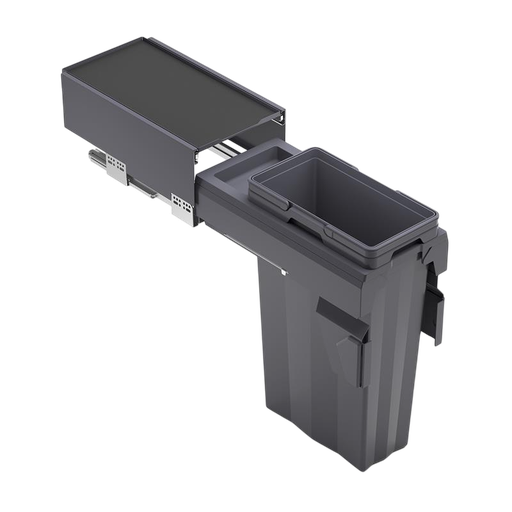 Sliding trash bin MaxBin - 12'' - POU-MX121