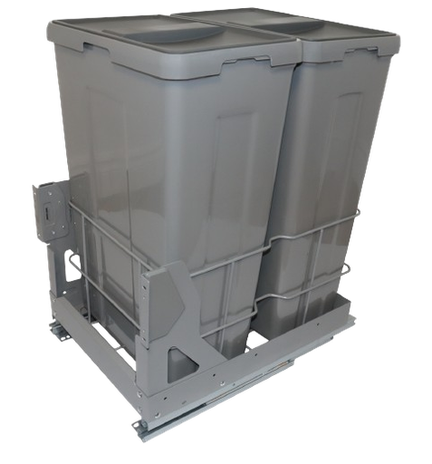 [POU-WRB450] Sliding trash bin WRB - 17'' - POU-WRB450