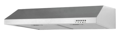 Slim under-cabinet stainless steel range hood
