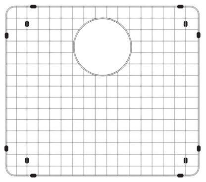 [GR058 - NAUTIKA] Grille d'évier - GR058