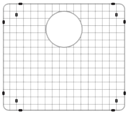 [GR059 - NAUTIKA] Grille d'évier - GR059