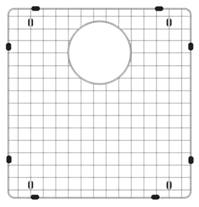 [GR061 - NAUTIKA] Grille d'évier - GR061