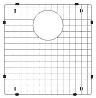 [GR050 - NAUTIKA] Grille d'évier - GR050