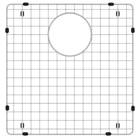 [GR051 - NAUTIKA] Grille d'évier - GR051